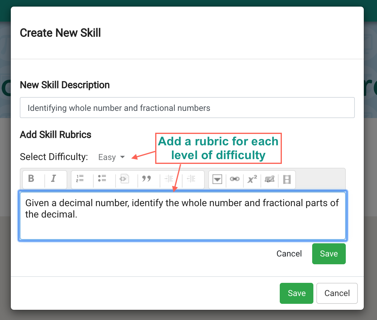 Create new skill
